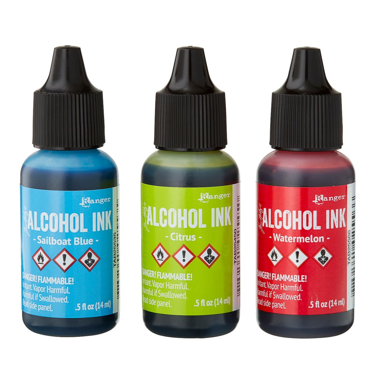 6 Packs: 3 ct. (18 total) Tim Holtz® Alcohol Ink Set, Dockside Picnic
